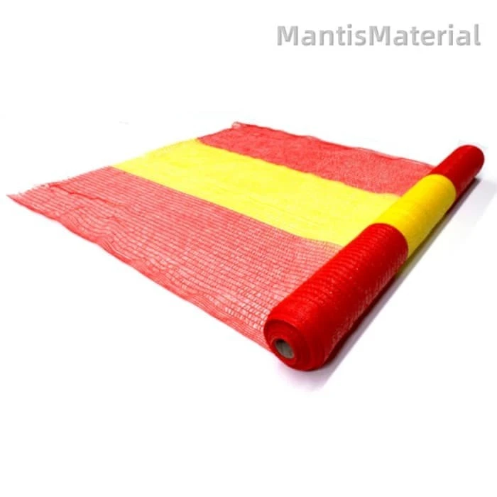 Orange Yellow Barrier Netting